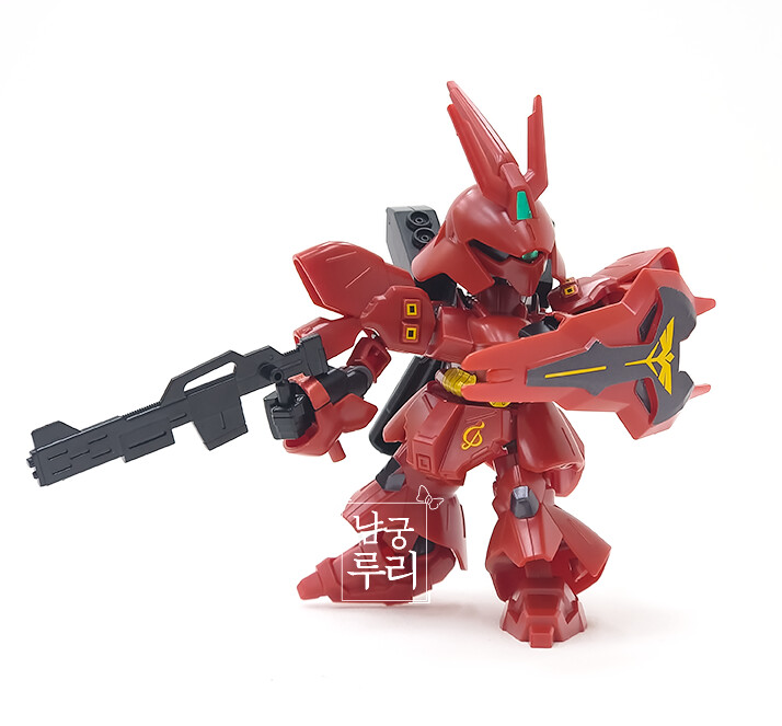 건프라 뉴비 남궁루리의 두 번째 완성작, 사자비 SDEX (일명 건담 사마비)_3.png