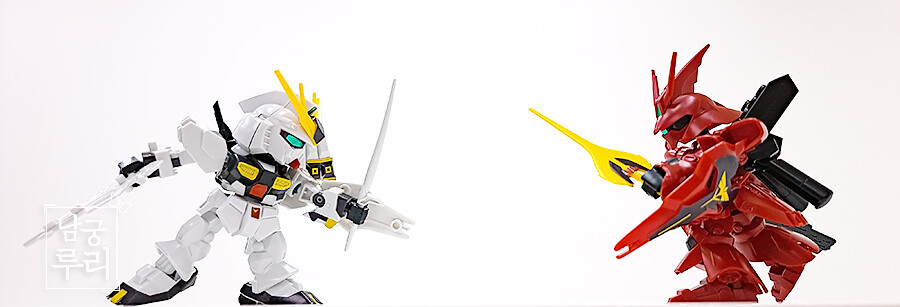 건프라 뉴비 남궁루리의 두 번째 완성작, 사자비 SDEX (일명 건담 사마비)_6.png