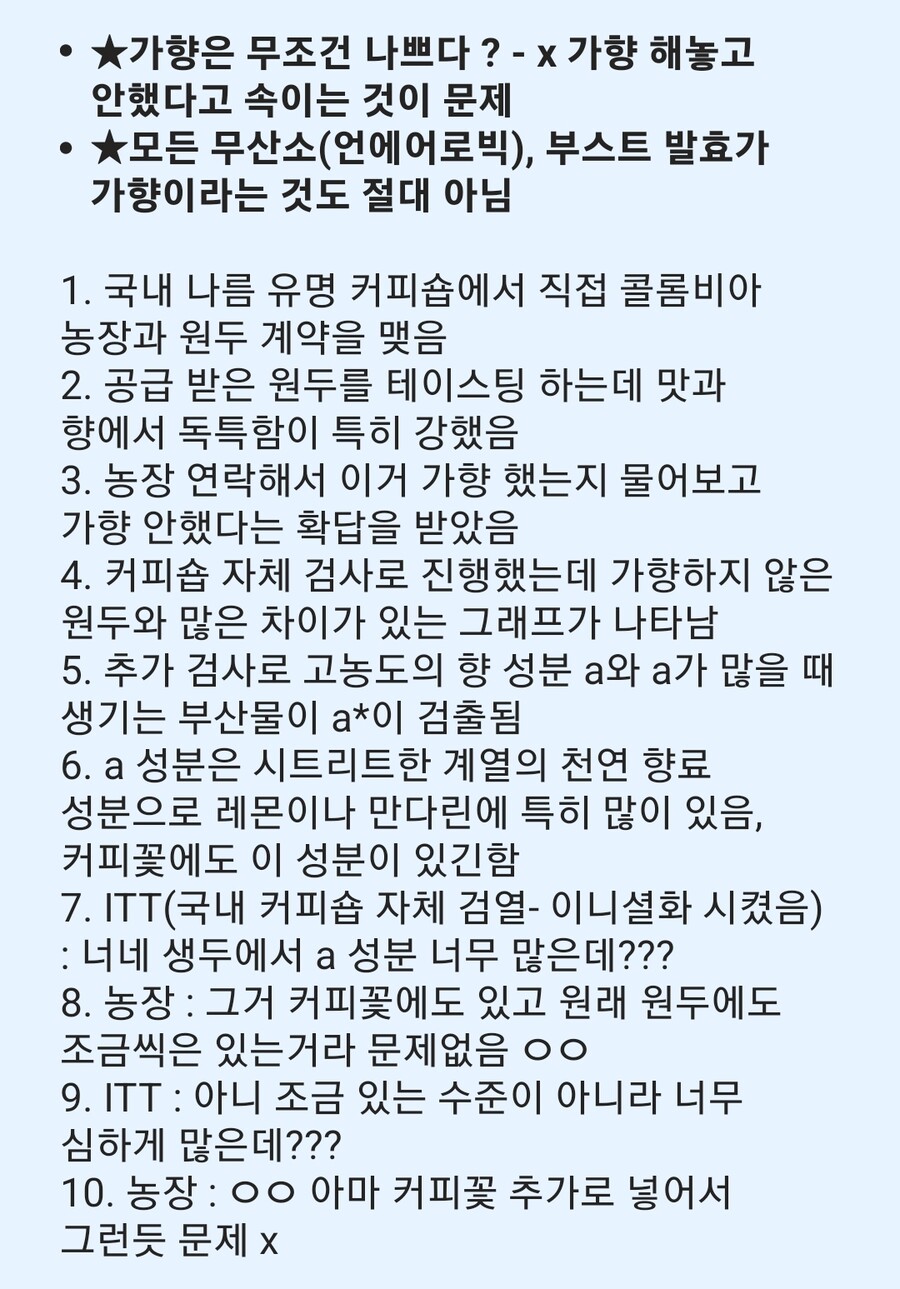 최근 한국 커피업계에서 논란되었던 커피 가향 이슈_3.jpg