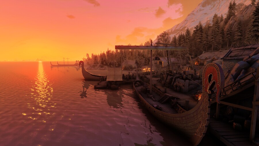 포토 모드 위쳐 스샷 #4 (삭풍과 눈의 나라, 스켈리게)_4.jpg