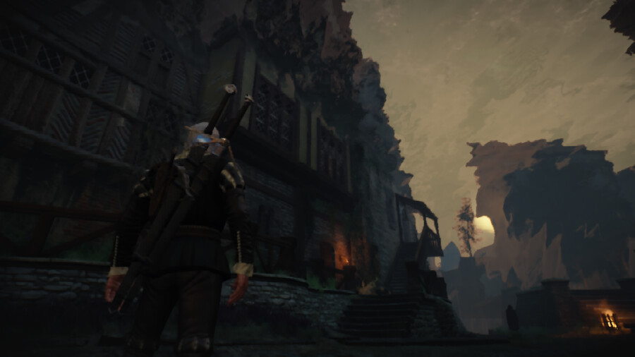 위쳐3 플레이 하다보면 맵 전체에 물이 차오르는 현상..._1.png