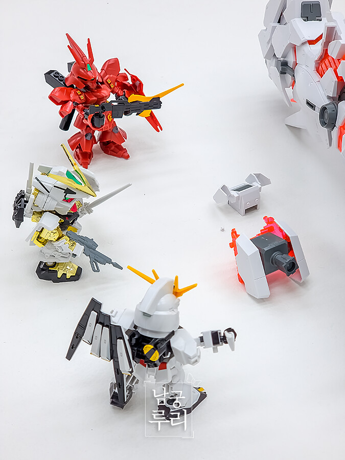 건프라 뉴비 남궁루리의 5번째 완성작, BB전사 건담 아스트레이 골드 프레임_9.png