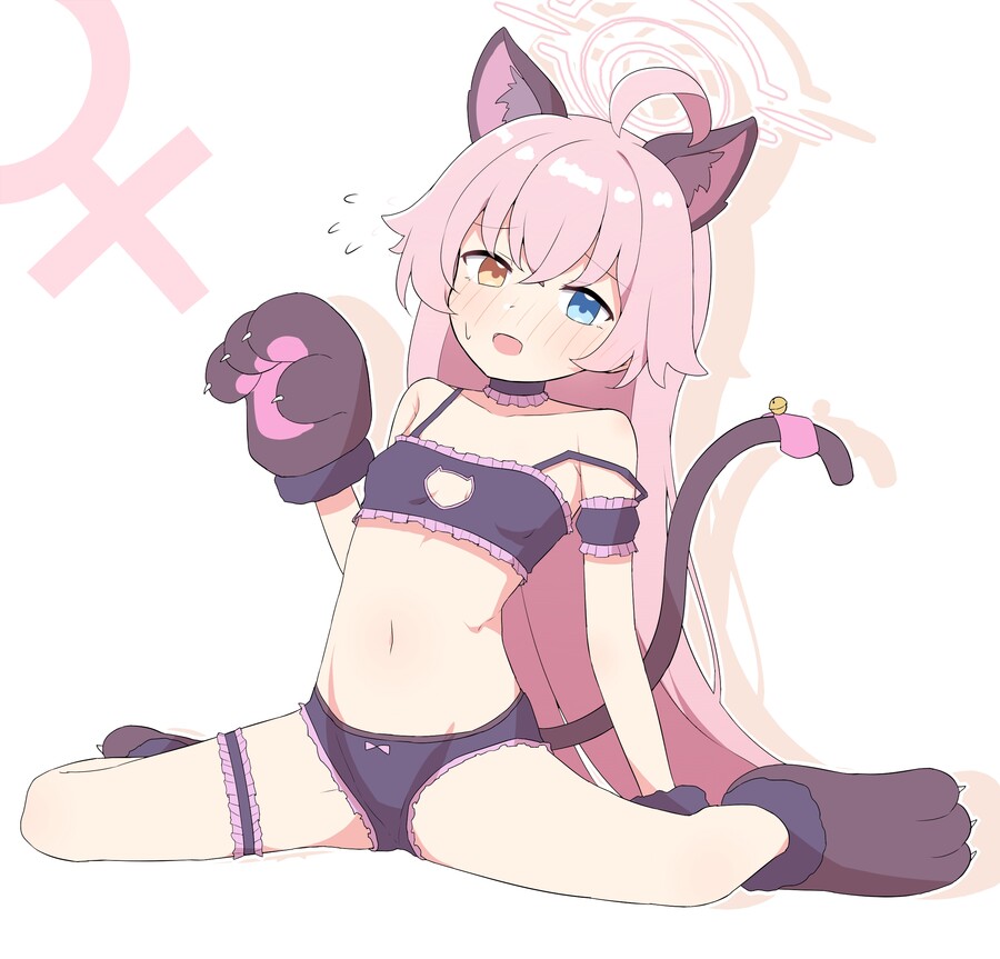 블루아카) 고양이 속옷 호시노_1.jpg