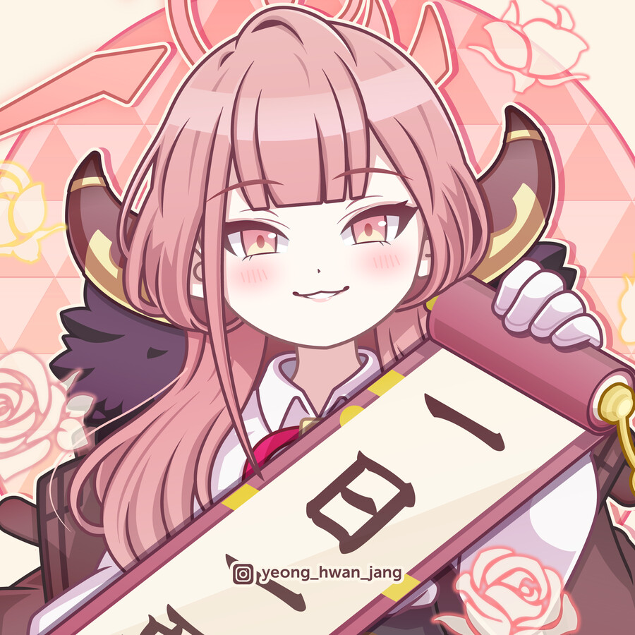 블루아카이브 리쿠하치마 아루 벡터 일러스트+월페이퍼!!!!_11.png