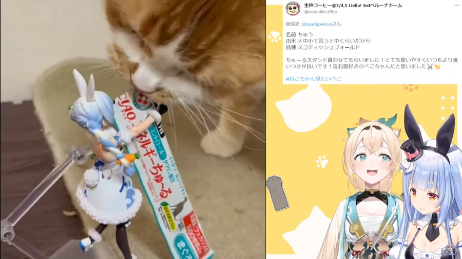 버튜버) 페코라 츄르 스탠드 ㅋㅋㅋㅋ_1.png