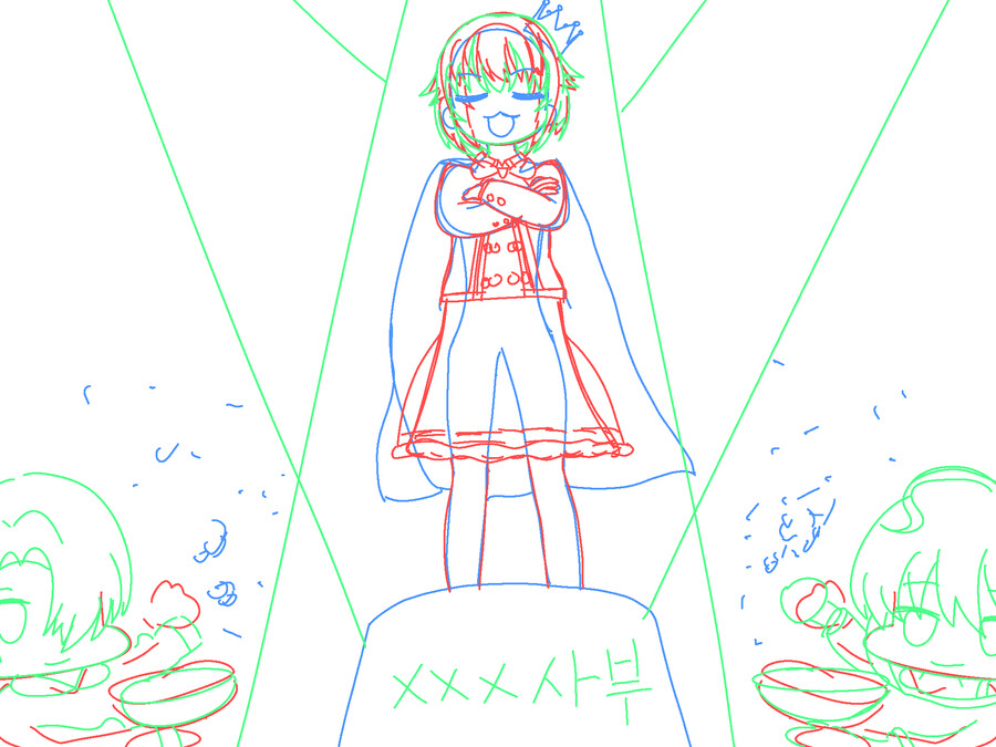 @) 새벽에 완성한 귀여운 사치코 스승님 보실래요?! (움짤)_1.png