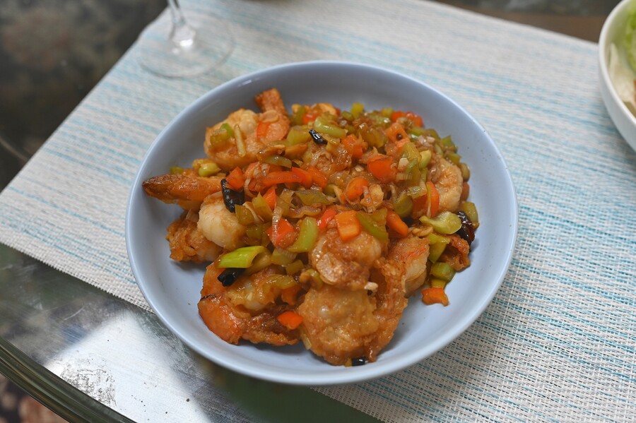 집에서 심플하게 해먹는 깐풍새우와 크림새우;ㅎ_4.jpg