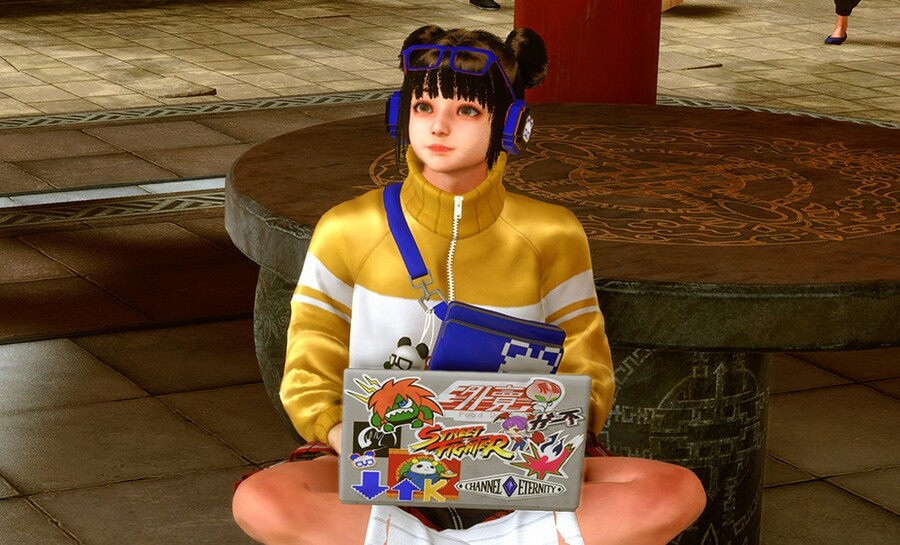 스트리트 파이터6 매드 기어 에디션 패키지(잡지, 피규어, 아트북, 스티커 세트)_19.jpg