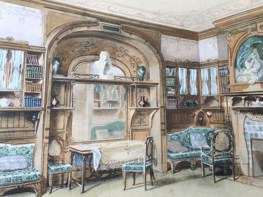 스압주의)19세기 모던 프렌치 인테리어 그림_8.jpeg