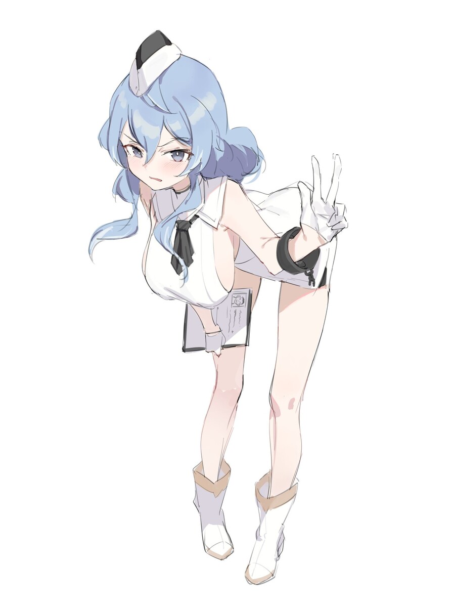 블루아카 왜곡된 아코 짤