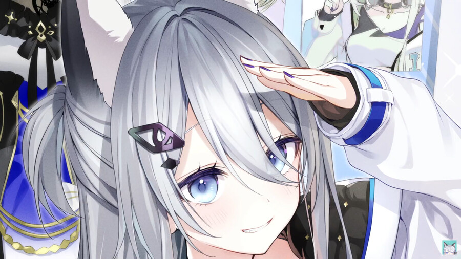 버튜버) 렌 신의상이랑 일러 귀엽다_1.png