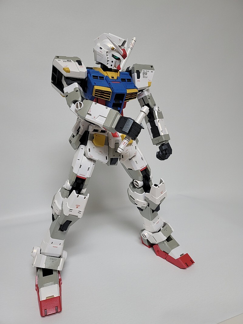 Gundam papercraft 퍼스트건담 RX-78-2 origami_5.jpg