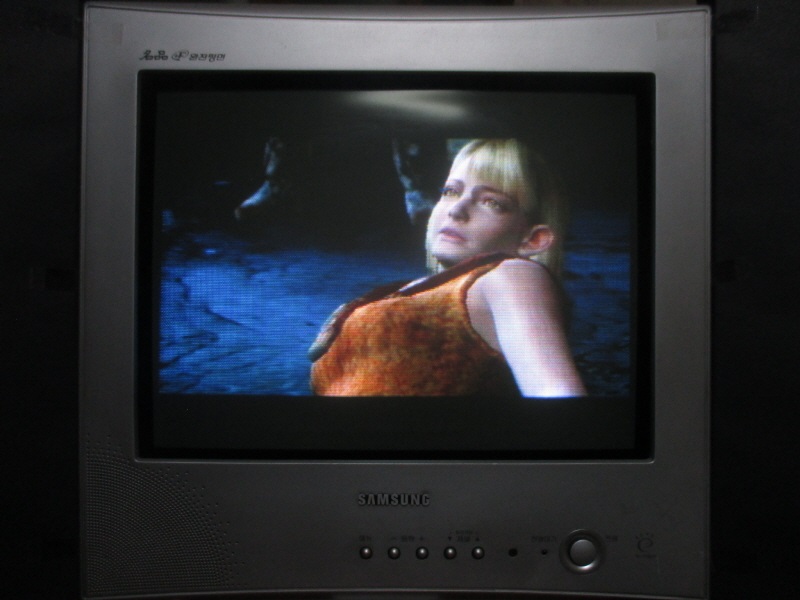 바이오 하자드 4 (11) - 브라운관 티비 화면_4.jpg