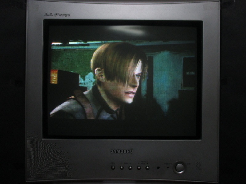 바이오 하자드 4 (11) - 브라운관 티비 화면_5.jpg