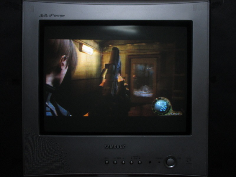 바이오 하자드 4 (11) - 브라운관 티비 화면_10.jpg