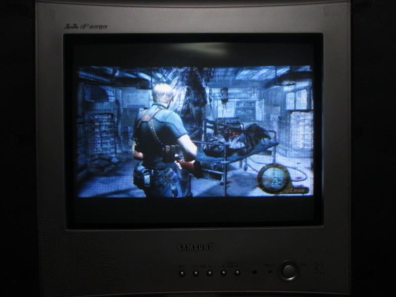 바이오 하자드 4 (11) - 브라운관 티비 화면_14.jpg