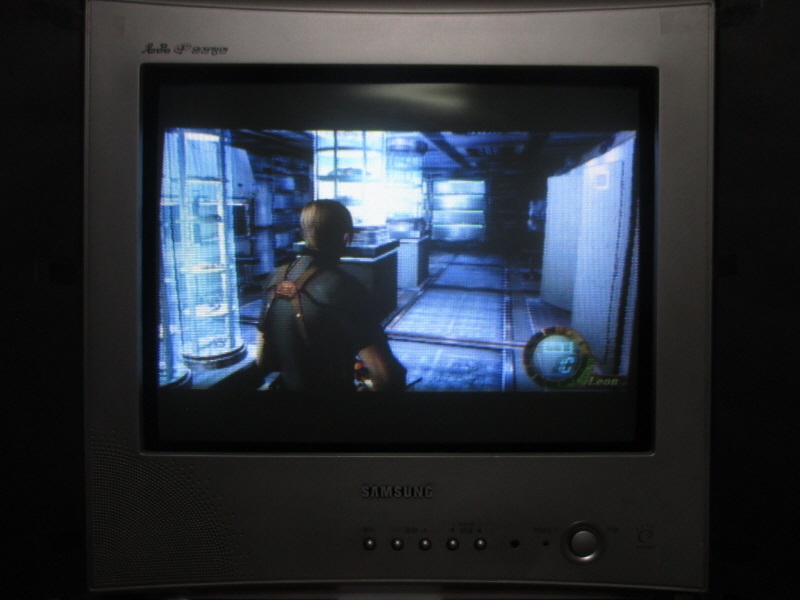 바이오 하자드 4 (11) - 브라운관 티비 화면_20.jpg