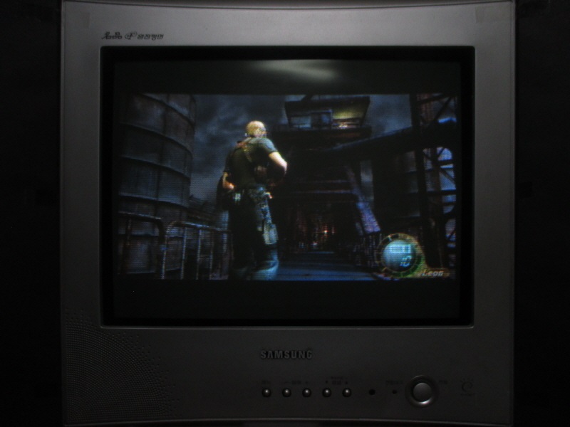 바이오 하자드 4 (11) - 브라운관 티비 화면_21.jpg