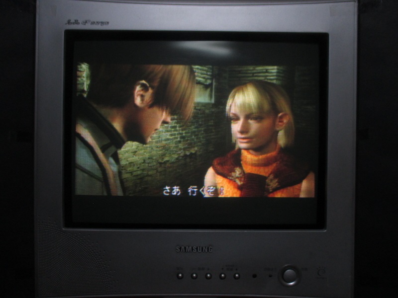 바이오 하자드 4 (11) - 브라운관 티비 화면_22.jpg