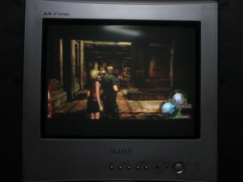 바이오 하자드 4 (11) - 브라운관 티비 화면_23.jpg