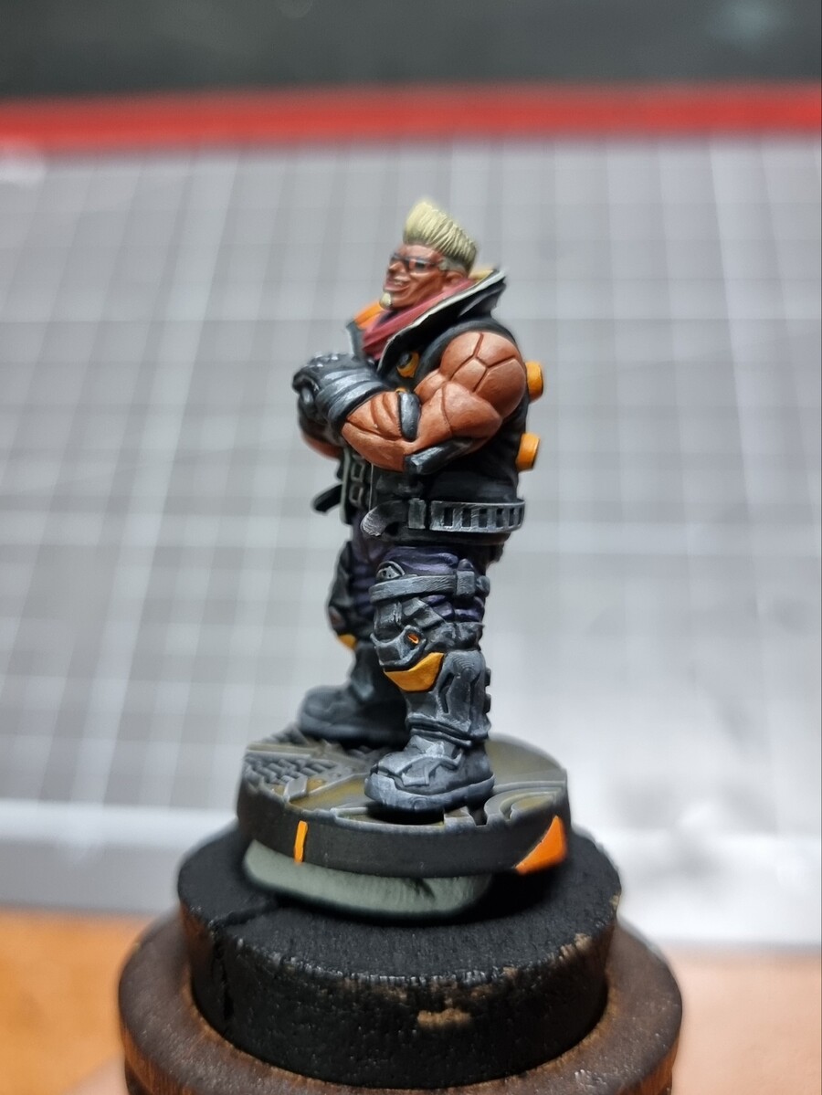 [도색완성] 싸이버펑크 엣지러너 데이비드, 메인._7.jpg