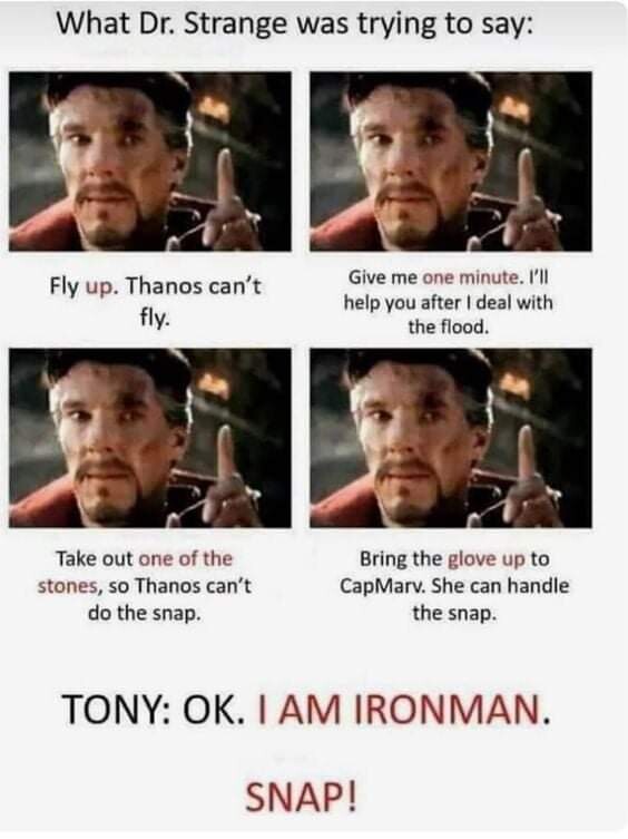 MCU) 엔드게임 닥터스트레인지의 손가락 의미_1.jpg