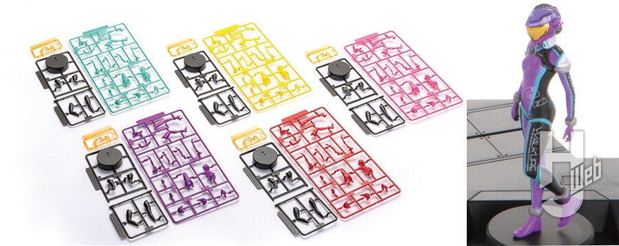 [맥스팩토리] PLAMAX 기수콜렉션VF-31 Absolute FIVE 조립 샘플_3.jpg