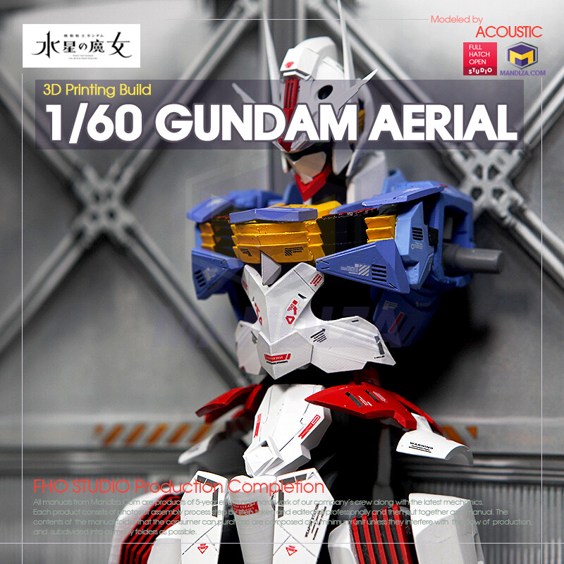 1/60] GUNDAM Aerial 3D Printing Build 헤드제작_7.jpg