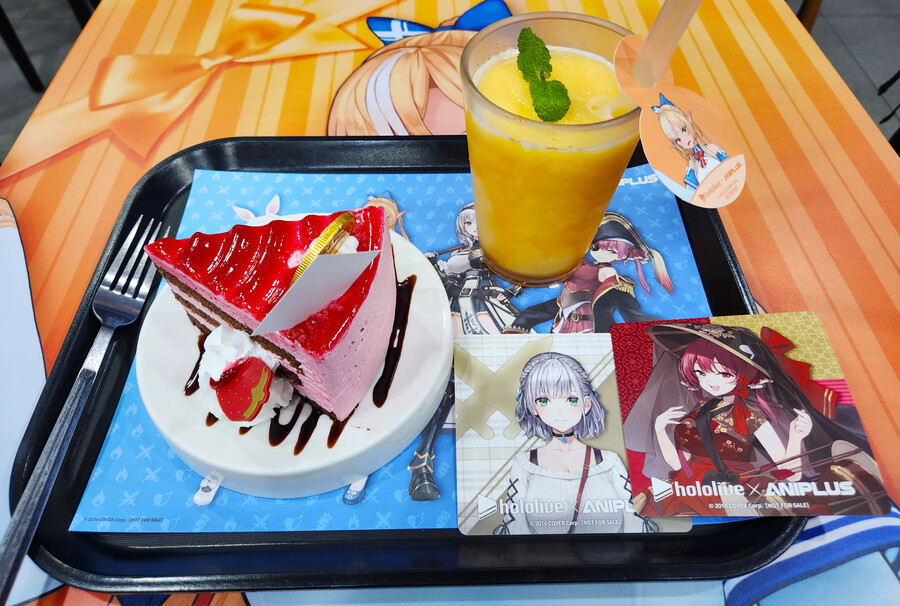 버튜버) 애니플러스 콜라보카페 합정역점 방문 후기_8.jpg