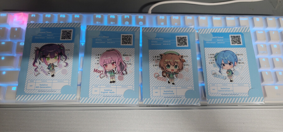 버튜버] 애니메이트 학생증 비닐 포장(?) 완료_1.jpg