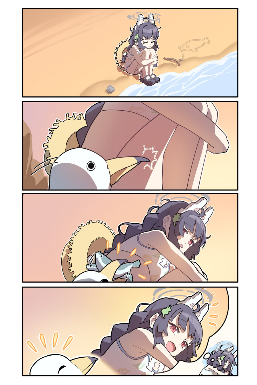 블루아카) 래빗소대 수영복 랜덤짤 2_17.jpg