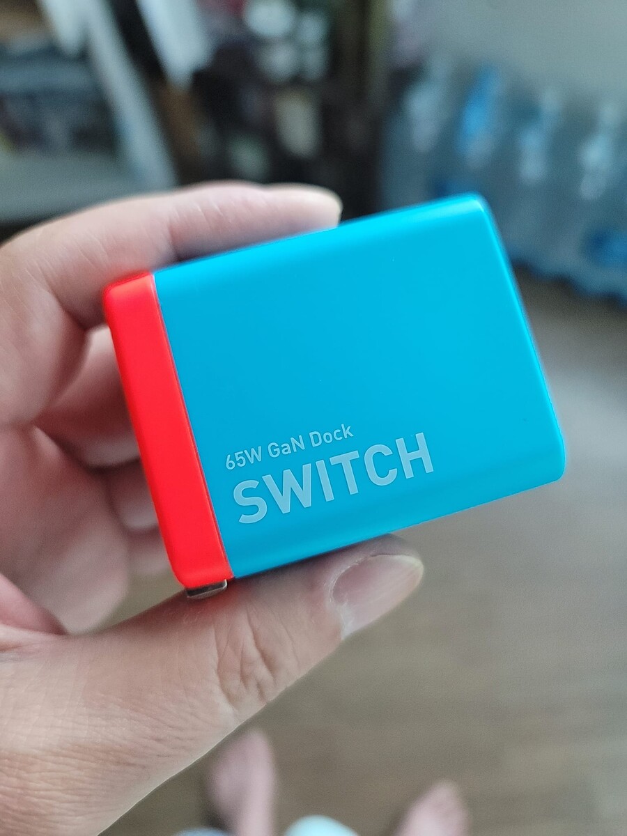 닌텐도 스위치 충전 + TV출력 독 (65W GaN 충전기)_1.jpg