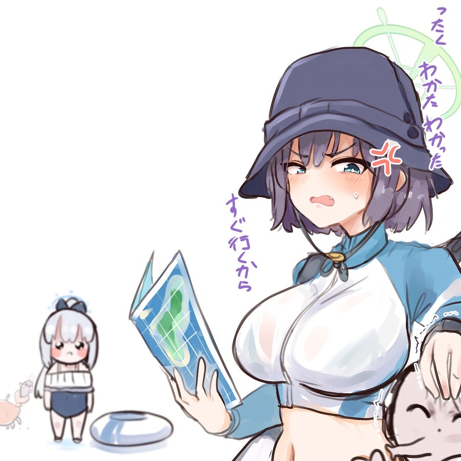 블루아카) 래빗소대 수영복 랜덤짤 3_15.jpg