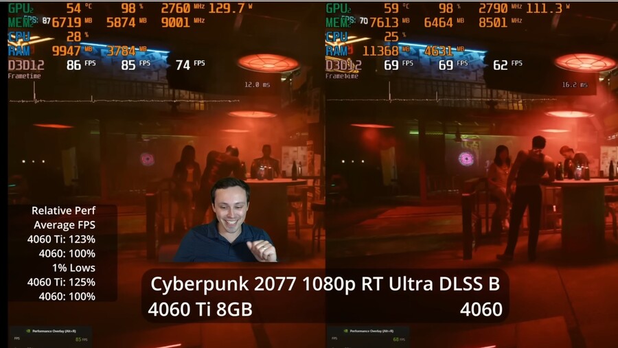 RTX 4060 초기 벤치마크! 싸펑 RT Ultra 1080p w/DLSS_6.jpg