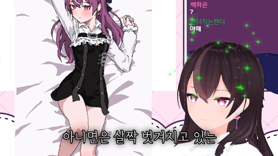 버튜버, 이세돌) 스타킹에 진심인 주르르_1.jpg