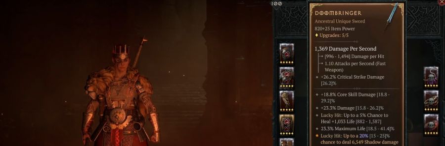 디아블로 4 고유(유니크) 아이템 반지와 무기 2개 드랍 확인_1.jpg