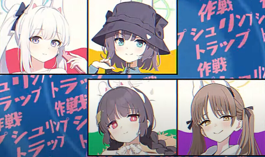 블루아카) 래빗소대 수영복 랜덤짤 4_9.png