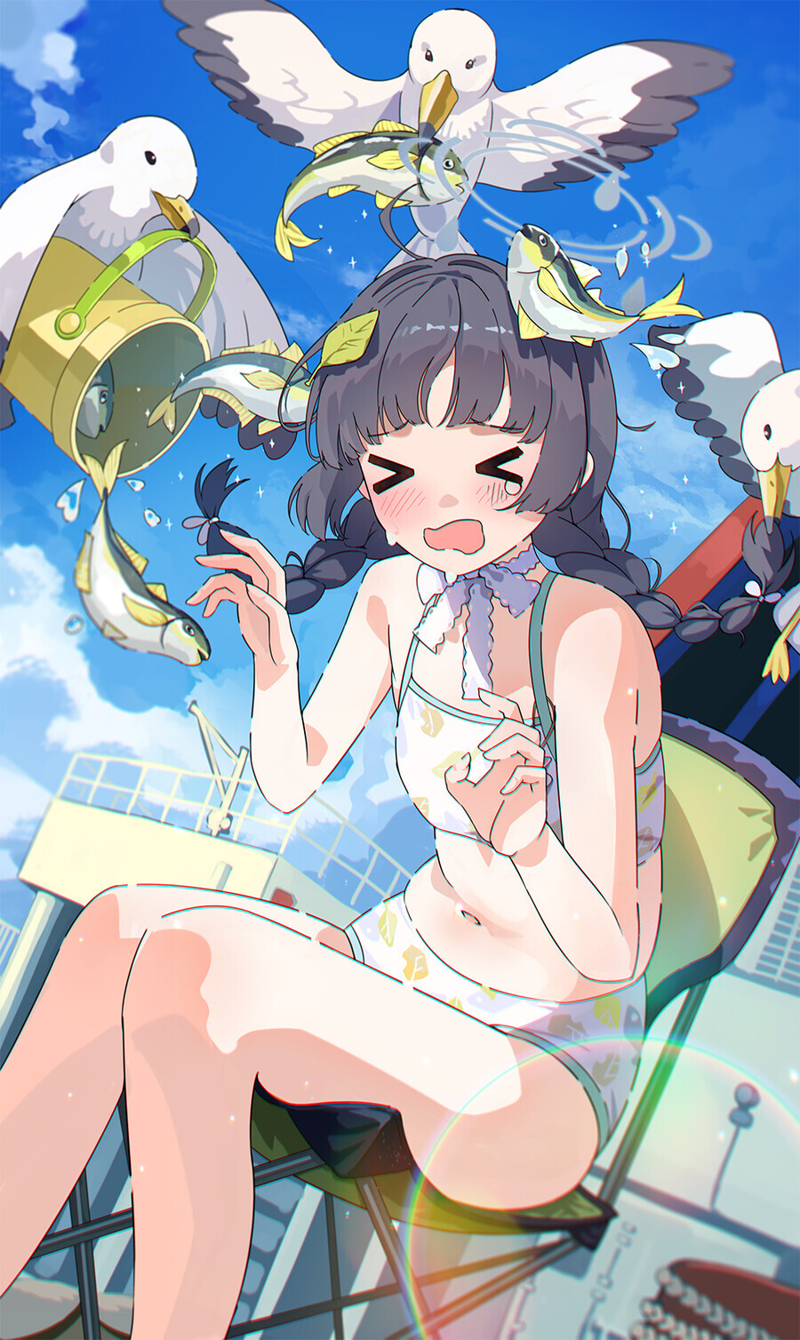 블루아카) 래빗소대 수영복 랜덤짤 5_28.png