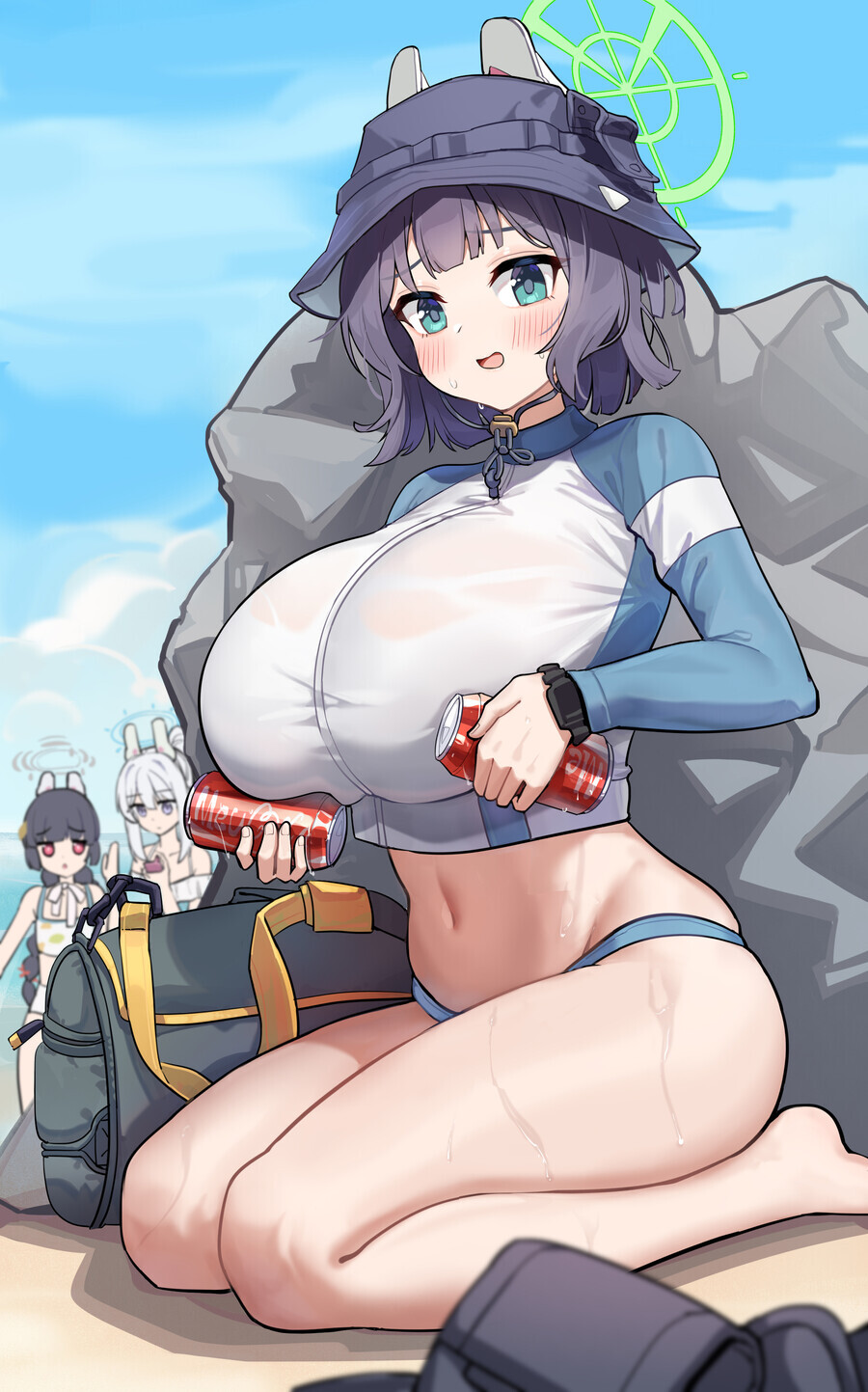 블루아카) 레빗소대 수영복 랜덤짤 6_4.jpg
