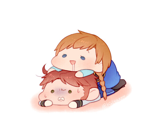 겨울왕국) 덮쳐지는 한스 츠무._1.jpg