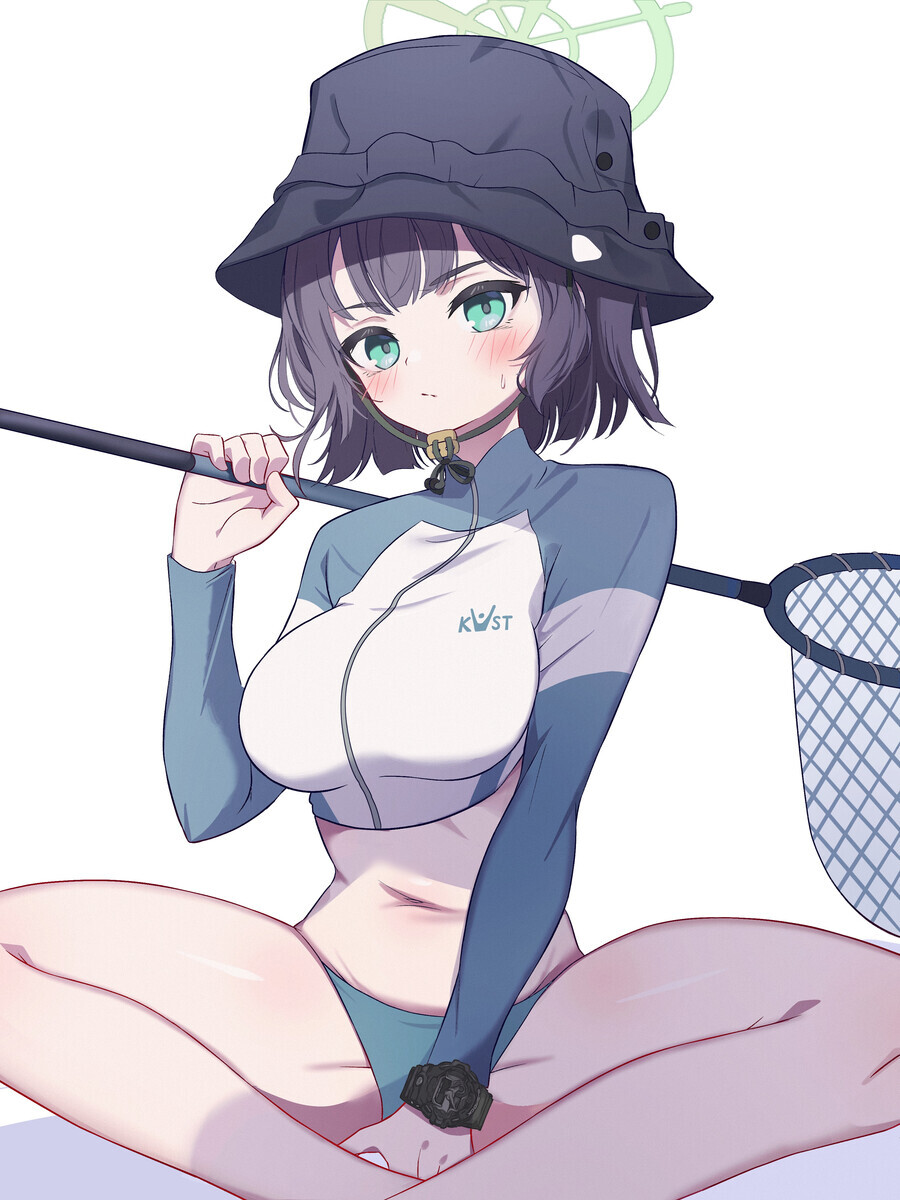 블루아카) 레빗소대 수영복 랜덤짤 12 (사키 특집)_13.jpg