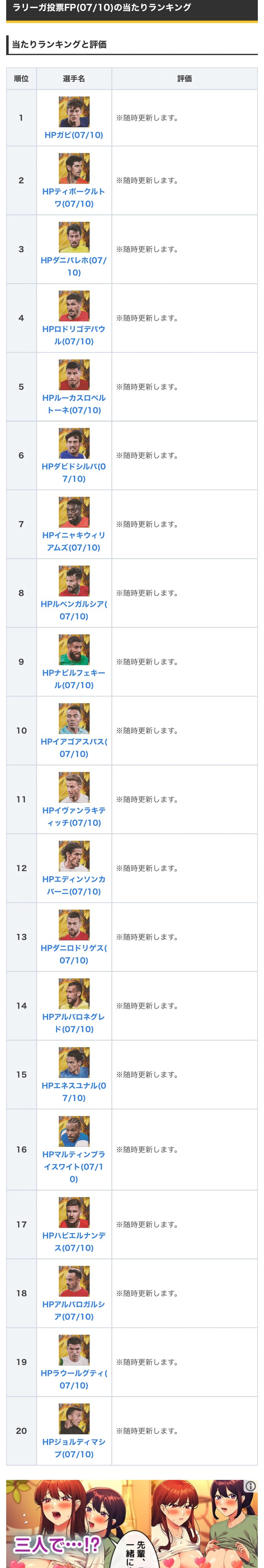 라리가 팬초 선수랭킹(위닝공략 사이트)_1.jpeg