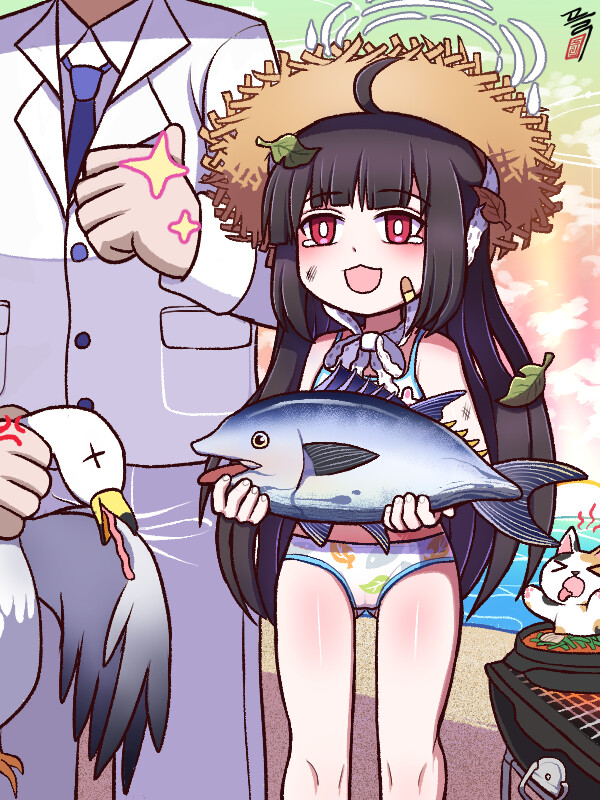 블루아카) 레빗소대 수영복 랜덤짤 14_1.png