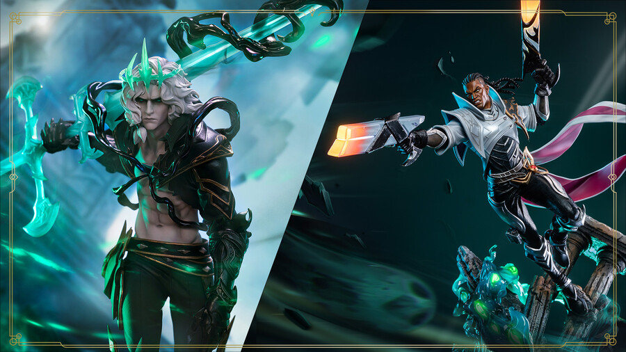 [라이엇 스토어] 몰락한 왕 비에고 , 정화의 사도 루시안 1/6 스태츄_1.jpg