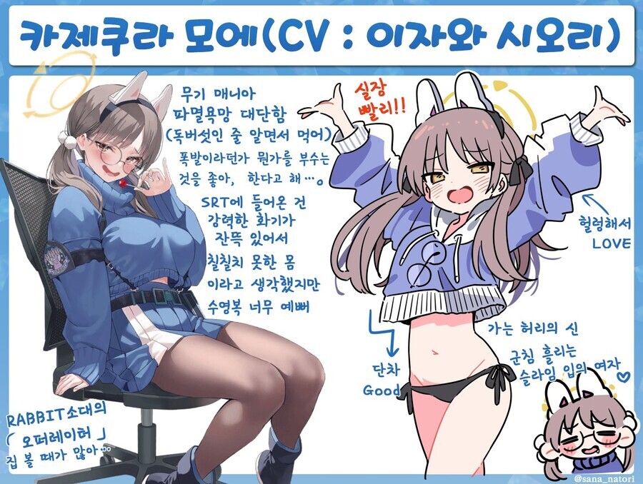 블루아카) 레빗소대 수영복 랜덤짤 17_1.jpg
