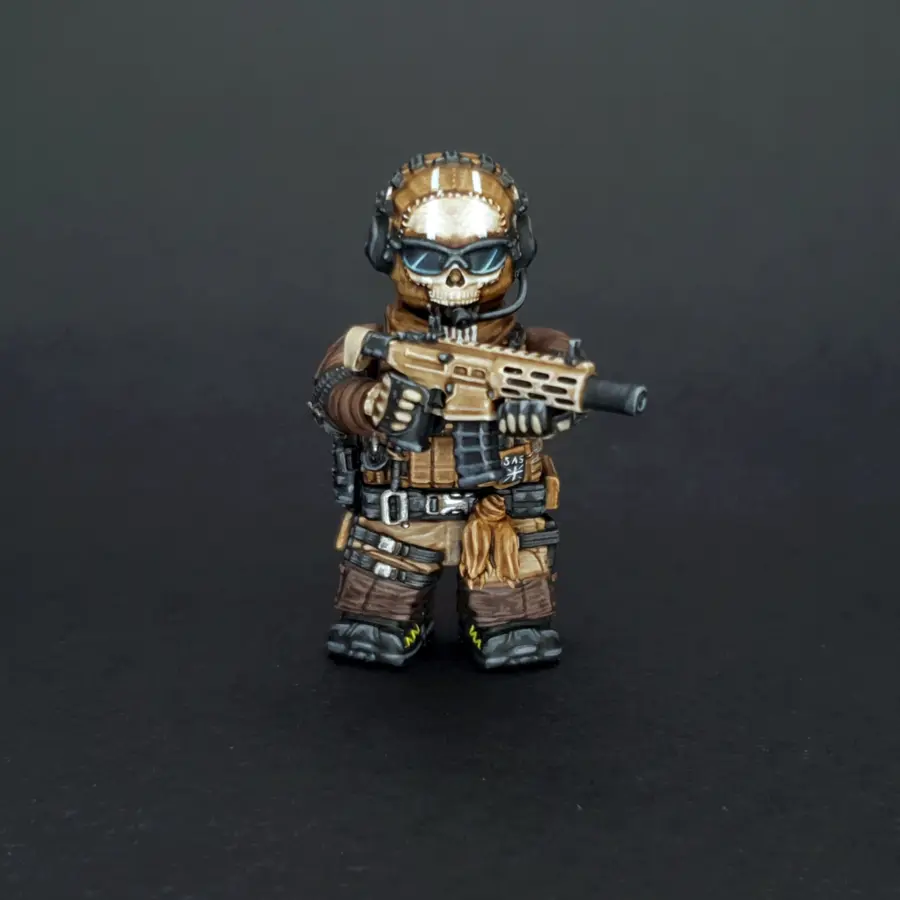 콜오브듀티] 모던워페어 II - 사이먼 '고스트' 라일리 도색의뢰 완성_1.webp