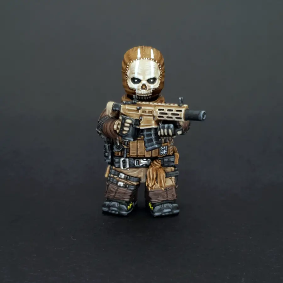 콜오브듀티] 모던워페어 II - 사이먼 '고스트' 라일리 도색의뢰 완성_2.webp