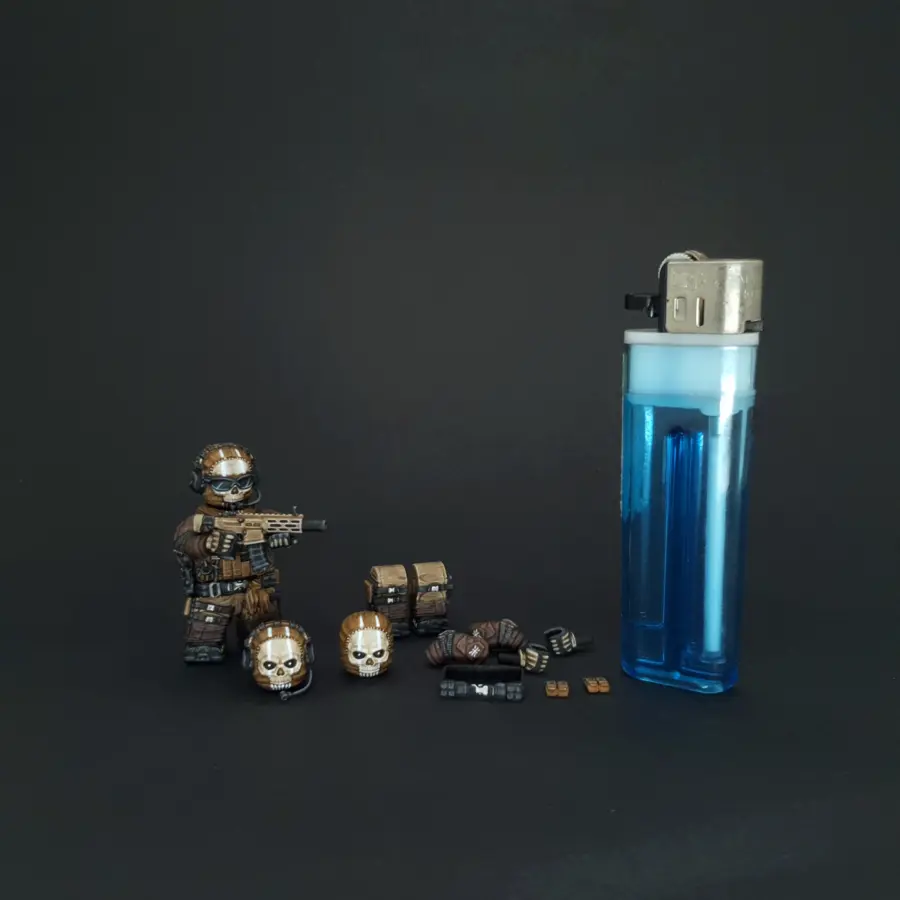 콜오브듀티] 모던워페어 II - 사이먼 '고스트' 라일리 도색의뢰 완성_7.webp