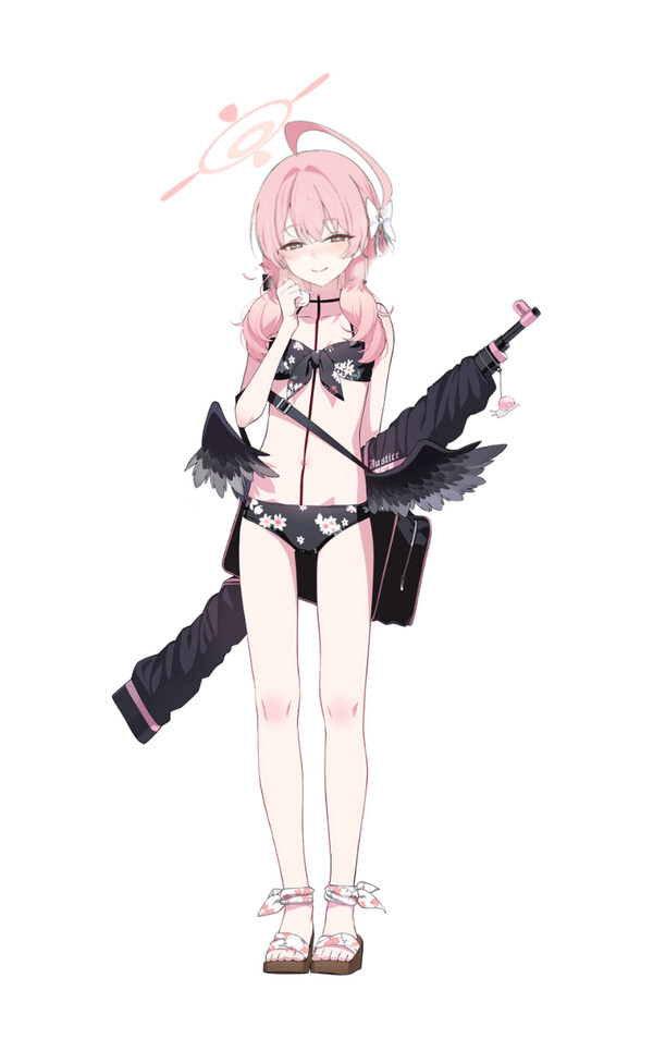 블루아카 수영복 코나코 하나루
