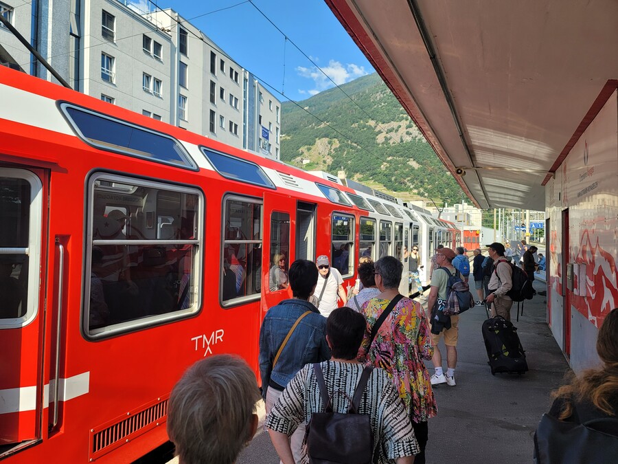 어머니 모시고 알프스 여행 10일차, 프랑스 샤모니의 몽블랑_9.jpg